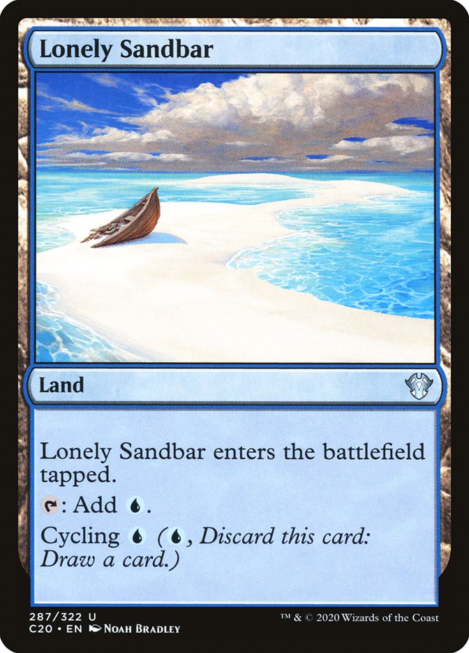 Lonely Sandbar [Commander 2020] | GrognardGamesBatavia