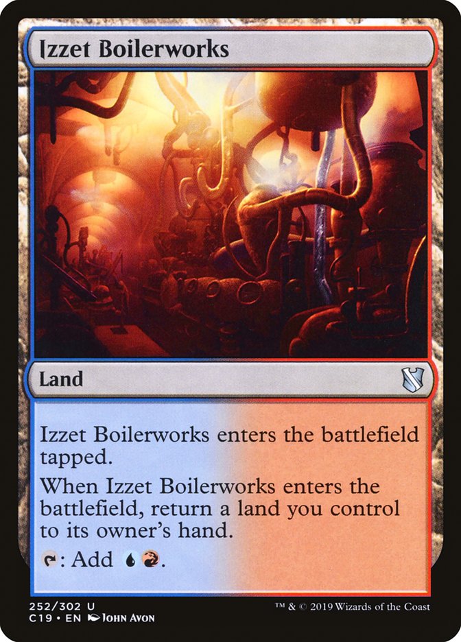 Izzet Boilerworks [Commander 2019] | GrognardGamesBatavia