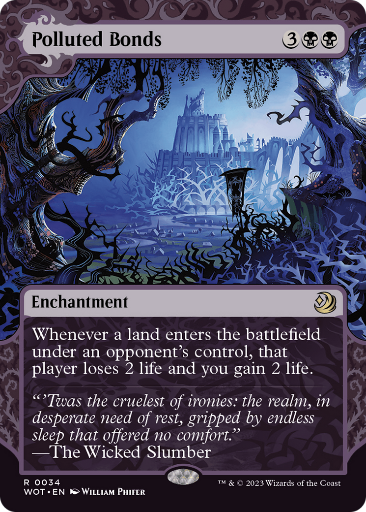 Polluted Bonds [Wilds of Eldraine: Enchanting Tales] | GrognardGamesBatavia