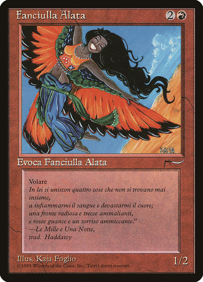 Bird Maiden (Italian) - "Fanciulla Alata" [Rinascimento] | GrognardGamesBatavia