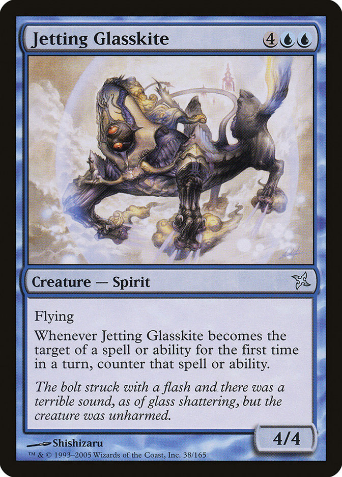 Jetting Glasskite [Betrayers of Kamigawa] | GrognardGamesBatavia