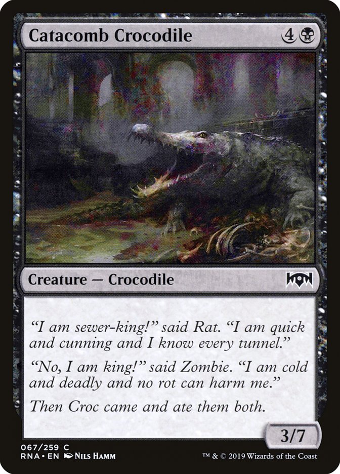 Catacomb Crocodile [Ravnica Allegiance] | GrognardGamesBatavia