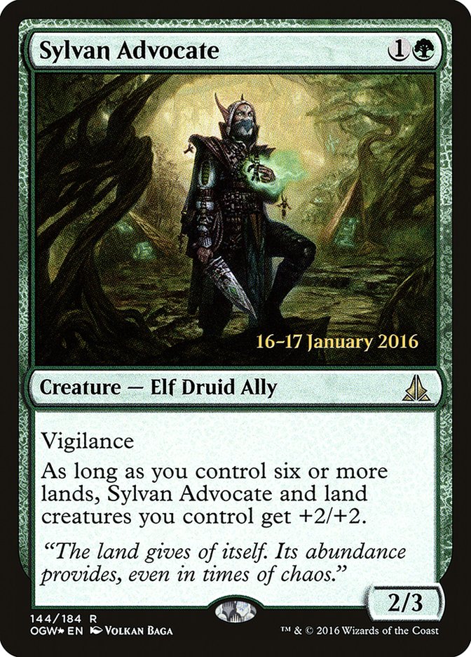 Sylvan Advocate [Oath of the Gatewatch Prerelease Promos] | GrognardGamesBatavia