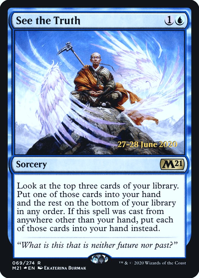 See the Truth [Core Set 2021 Prerelease Promos] | GrognardGamesBatavia