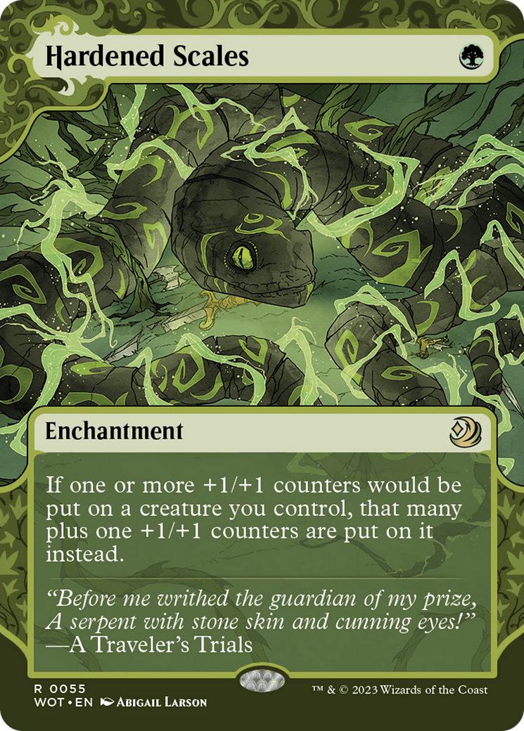 Hardened Scales [Wilds of Eldraine: Enchanting Tales] | GrognardGamesBatavia