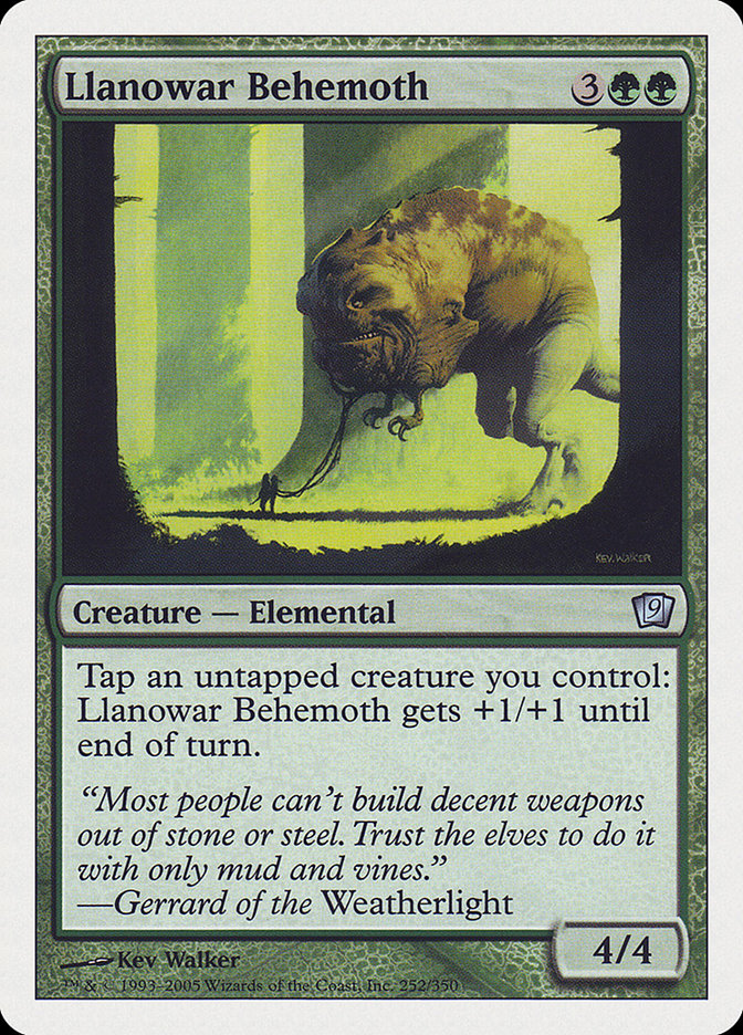 Llanowar Behemoth [Ninth Edition] | GrognardGamesBatavia