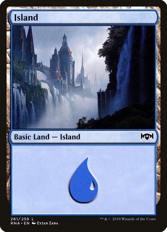 Island (261) [Ravnica Allegiance] | GrognardGamesBatavia