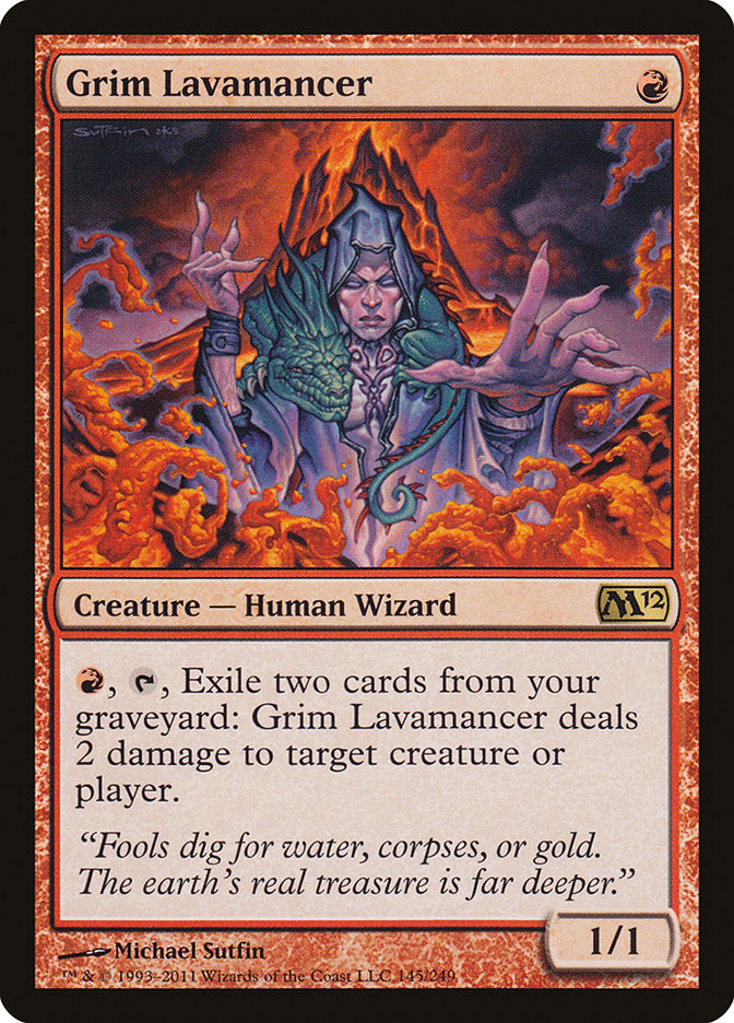 Grim Lavamancer [Magic 2012] | GrognardGamesBatavia