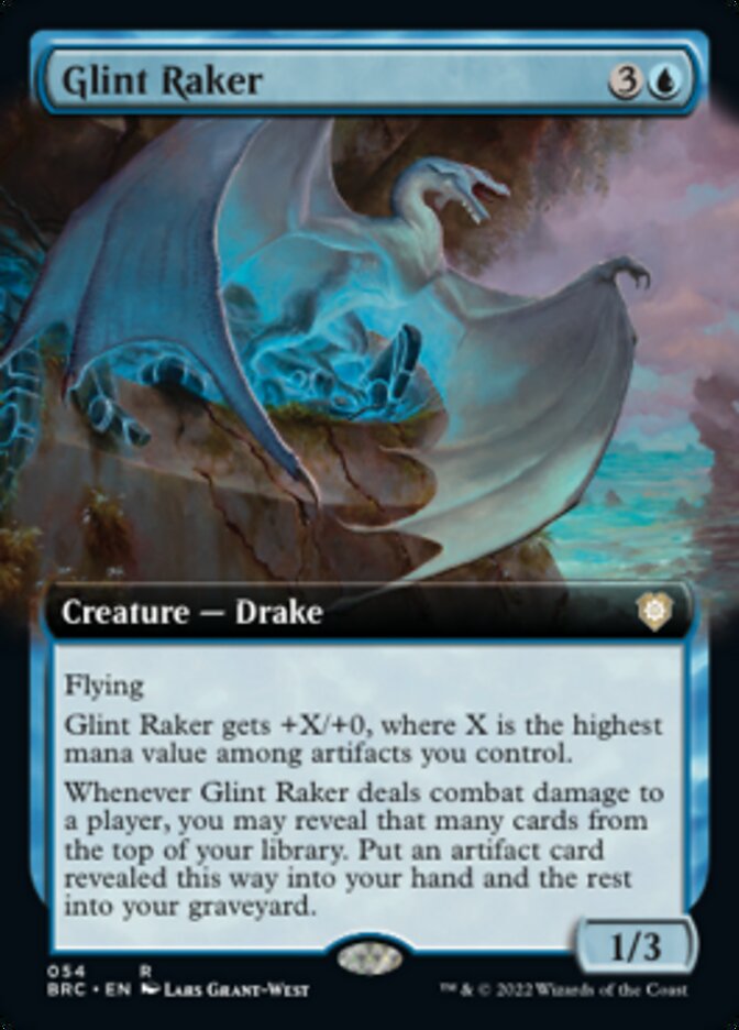 Glint Raker (Extended Art) [The Brothers' War Commander] | GrognardGamesBatavia