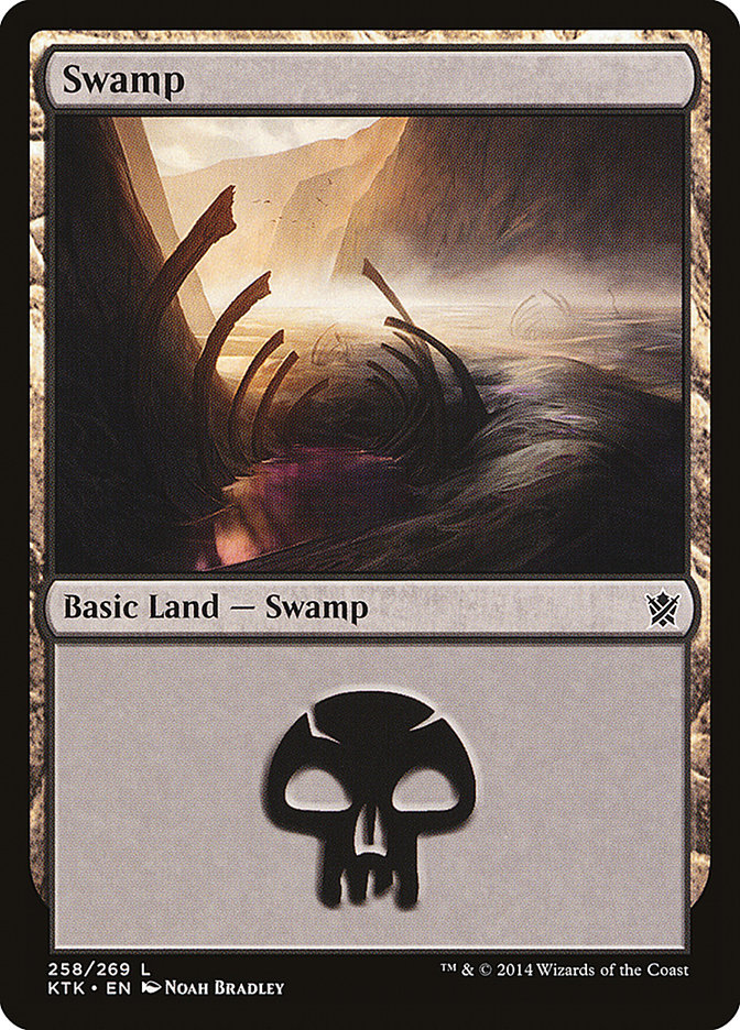 Swamp (258) [Khans of Tarkir] | GrognardGamesBatavia