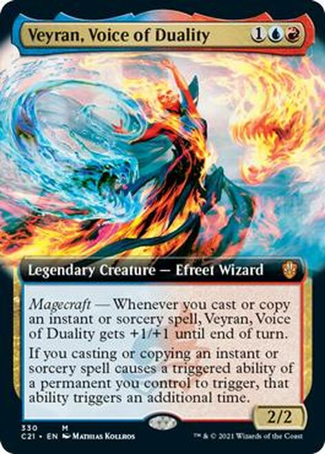 Veyran, Voice of Duality (Extended Art) [Commander 2021] | GrognardGamesBatavia