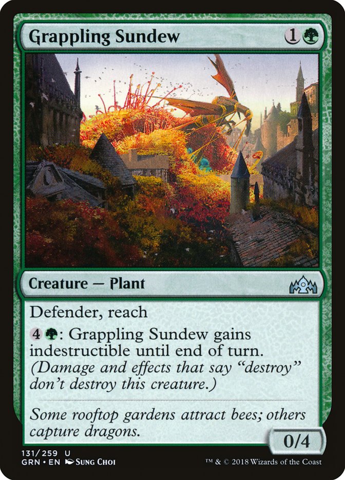 Grappling Sundew [Guilds of Ravnica] | GrognardGamesBatavia