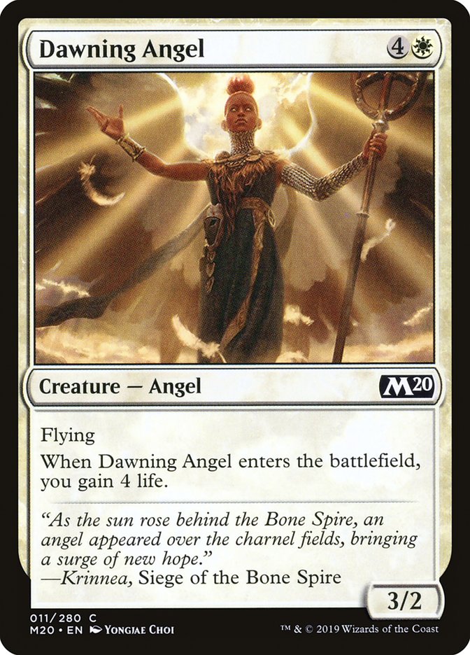 Dawning Angel [Core Set 2020] | GrognardGamesBatavia