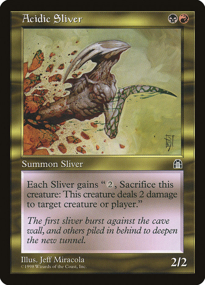 Acidic Sliver [Stronghold] | GrognardGamesBatavia