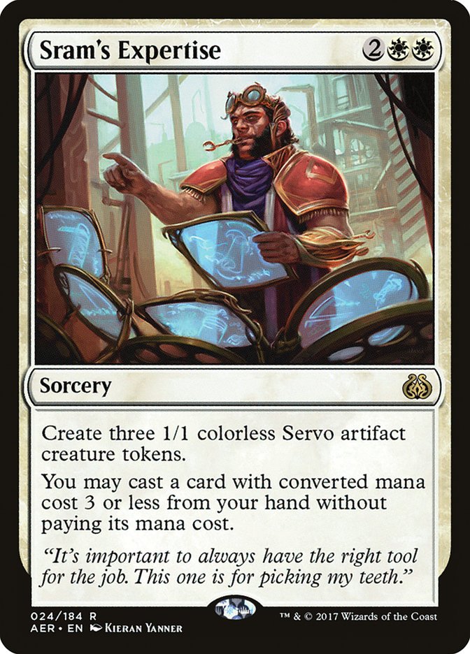 Sram's Expertise [Aether Revolt] | GrognardGamesBatavia