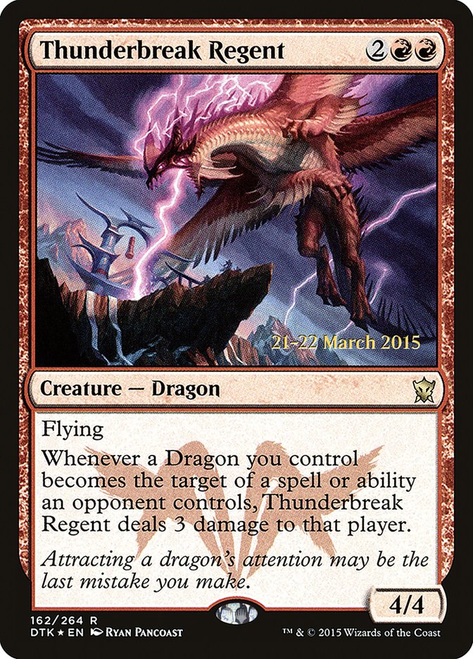 Thunderbreak Regent [Dragons of Tarkir Prerelease Promos] | GrognardGamesBatavia