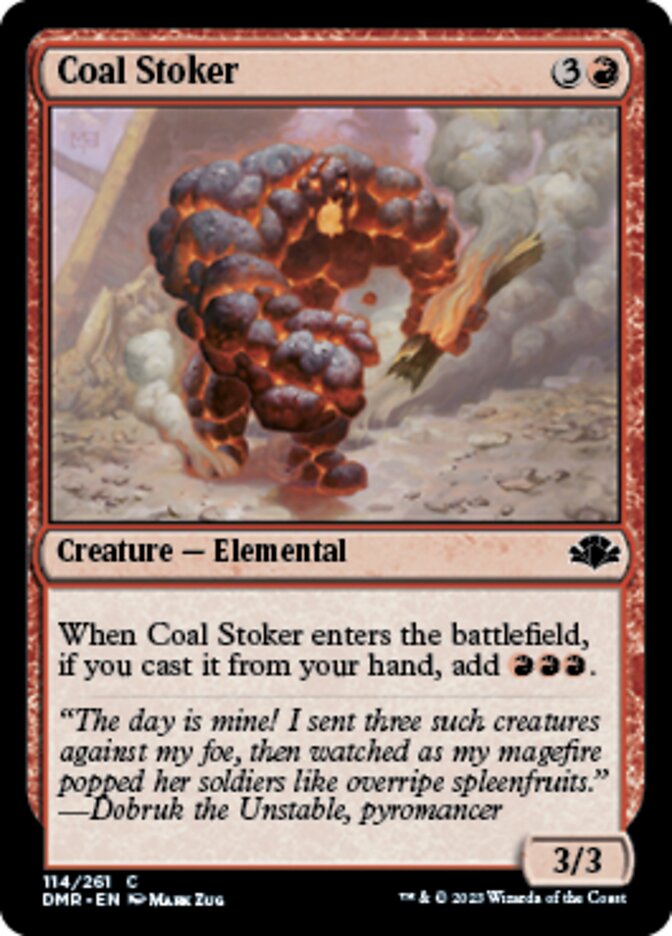 Coal Stoker [Dominaria Remastered] | GrognardGamesBatavia