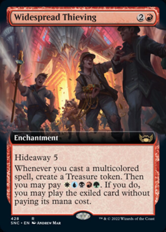 Widespread Thieving (Extended Art) [Streets of New Capenna] | GrognardGamesBatavia