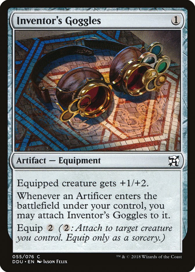 Inventor's Goggles [Duel Decks: Elves vs. Inventors] | GrognardGamesBatavia