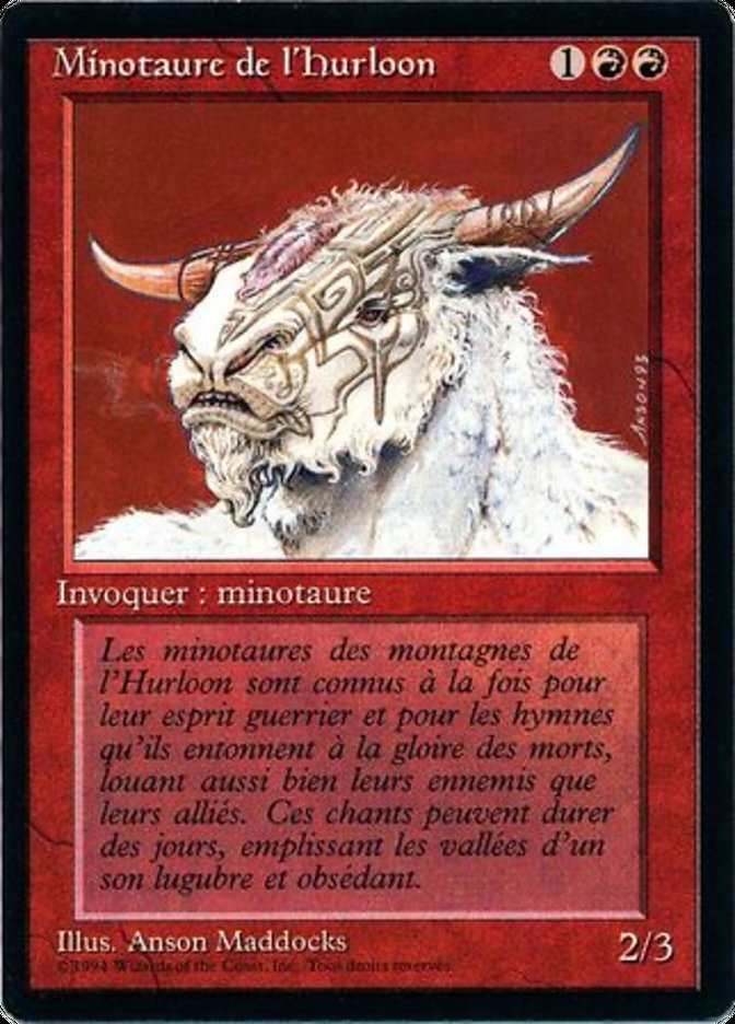 Hurloon Minotaur [Foreign Black Border] | GrognardGamesBatavia