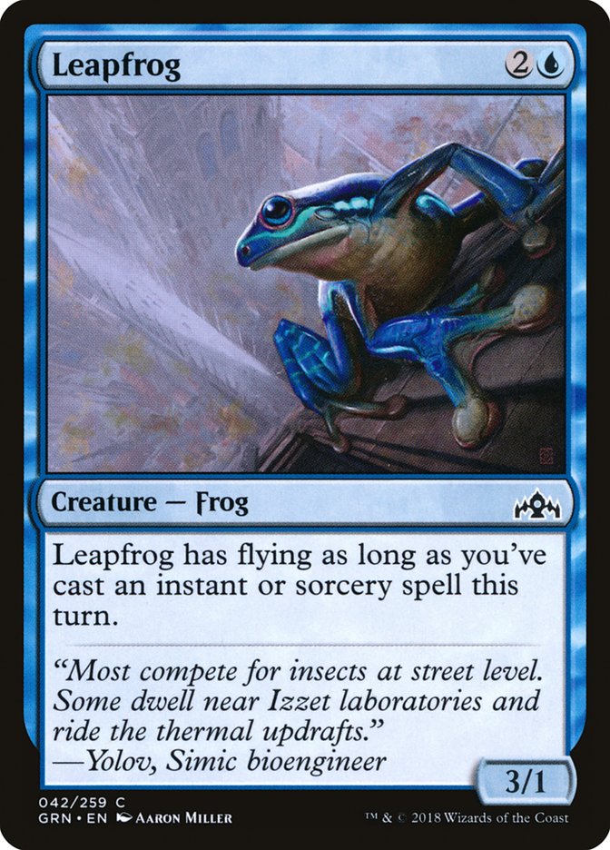 Leapfrog [Guilds of Ravnica] | GrognardGamesBatavia