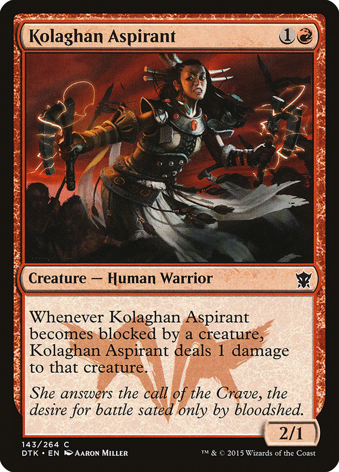 Kolaghan Aspirant [Dragons of Tarkir] | GrognardGamesBatavia