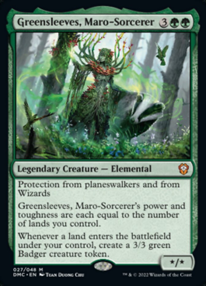Greensleeves, Maro-Sorcerer [Dominaria United Commander] | GrognardGamesBatavia