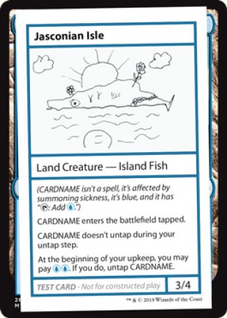 Jasconian Isle (2021 Edition) [Mystery Booster Playtest Cards] | GrognardGamesBatavia