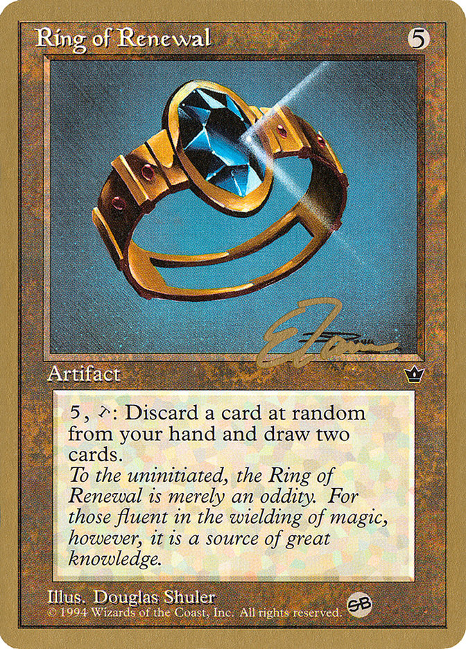 Ring of Renewal (Eric Tam) (SB) [Pro Tour Collector Set] | GrognardGamesBatavia