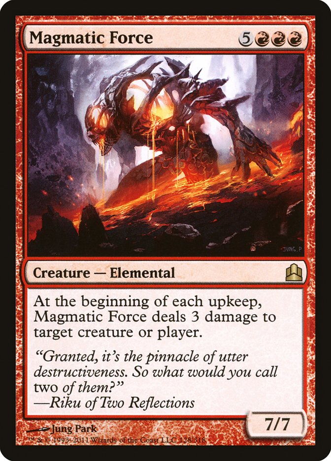 Magmatic Force [Commander 2011] | GrognardGamesBatavia