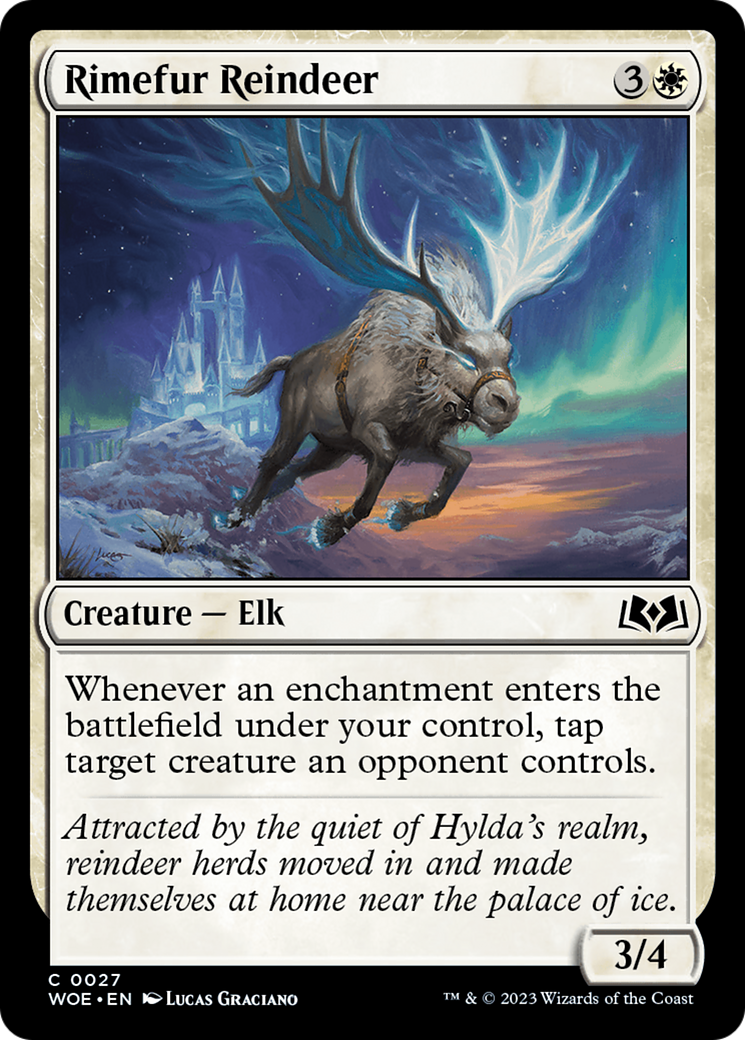 Rimefur Reindeer [Wilds of Eldraine] | GrognardGamesBatavia