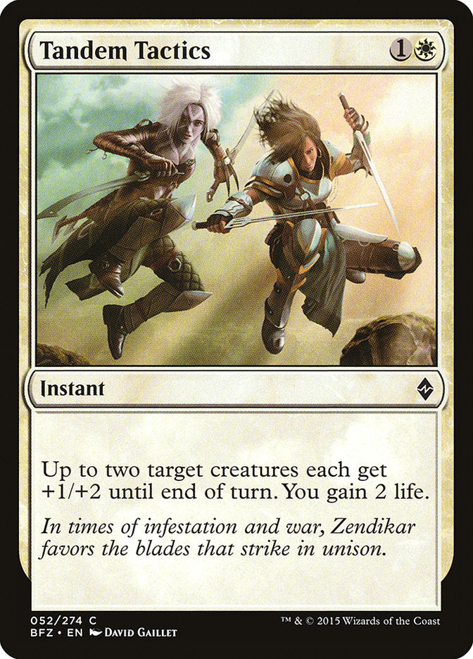 Tandem Tactics [Battle for Zendikar] | GrognardGamesBatavia