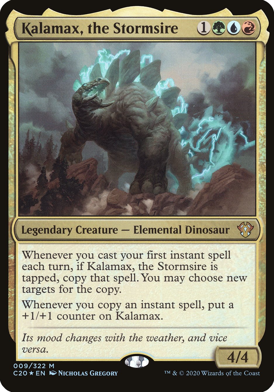 Kalamax, the Stormsire (Oversized) [Commander 2020 Oversized] | GrognardGamesBatavia