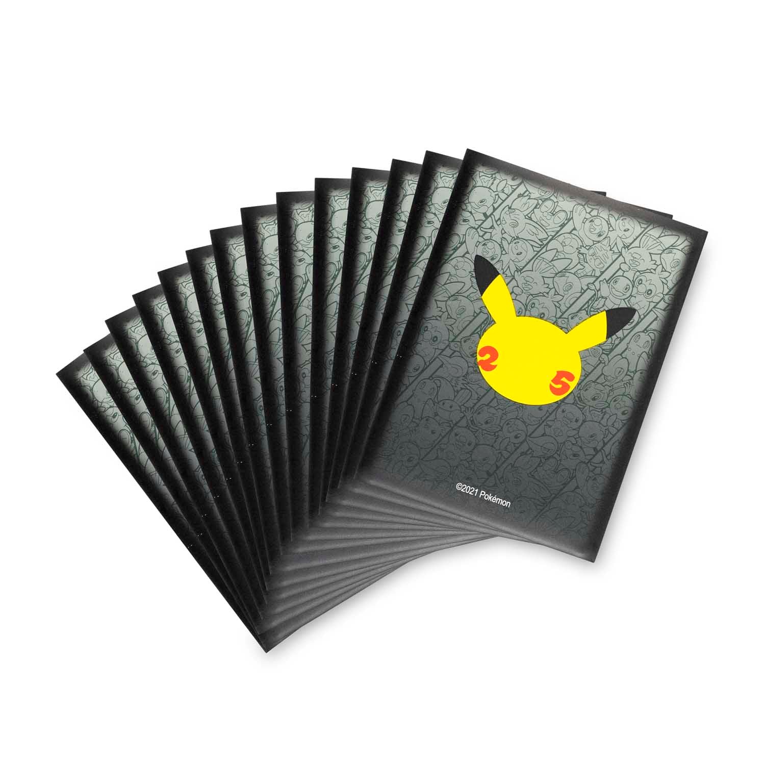 Celebrations: 25th Anniversary - Card Sleeves (Black) | GrognardGamesBatavia