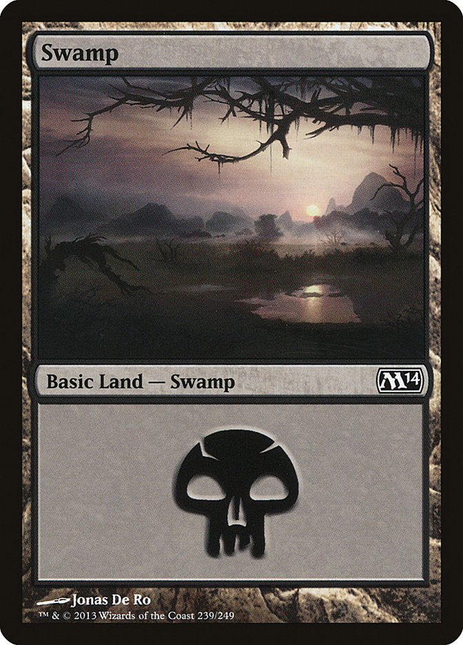 Swamp (239) [Magic 2014] | GrognardGamesBatavia