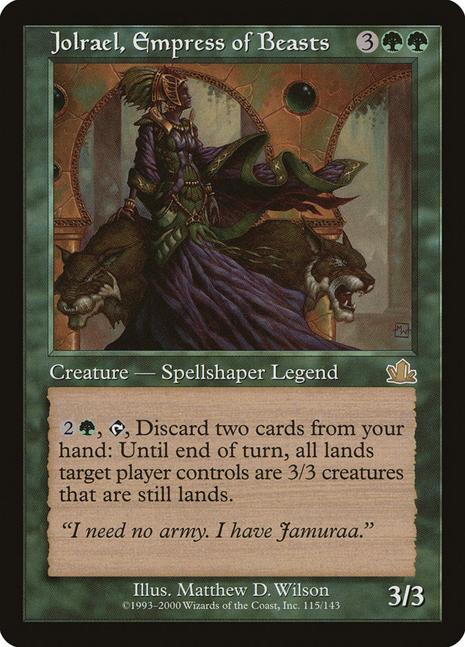 Jolrael, Empress of Beasts [Prophecy] | GrognardGamesBatavia