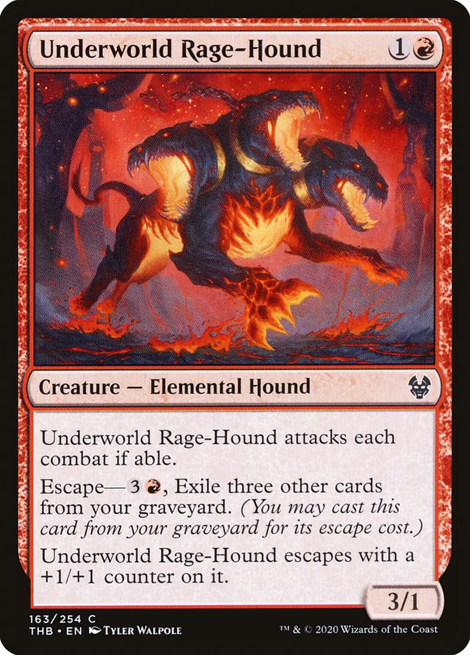 Underworld Rage-Hound [Theros Beyond Death] | GrognardGamesBatavia