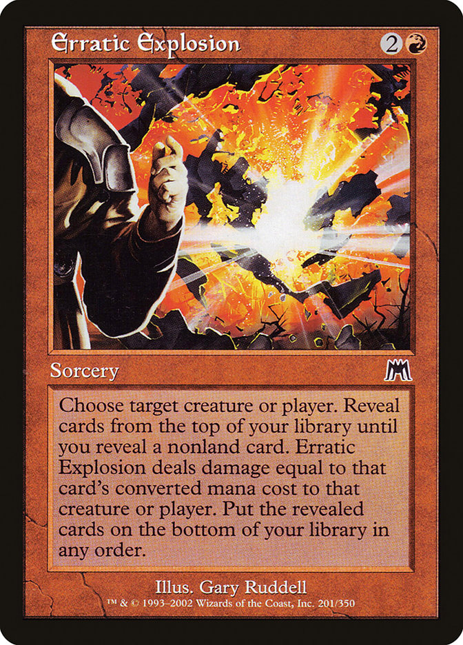 Erratic Explosion [Onslaught] | GrognardGamesBatavia