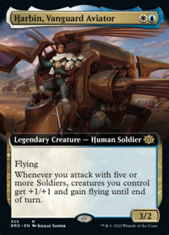 Harbin, Vanguard Aviator (Extended Art) [The Brothers' War] | GrognardGamesBatavia