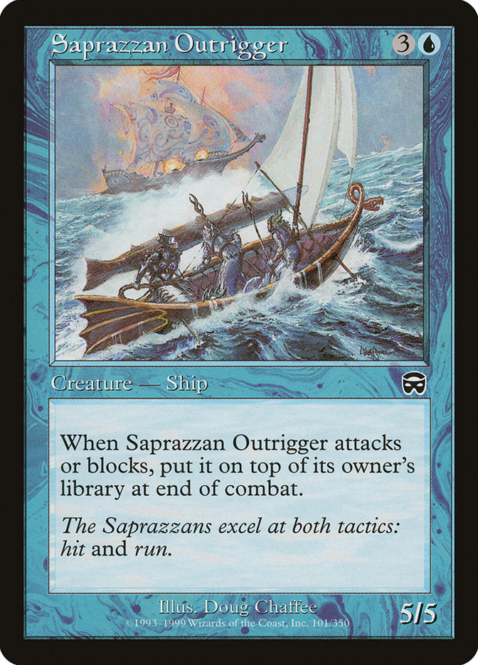 Saprazzan Outrigger [Mercadian Masques] | GrognardGamesBatavia