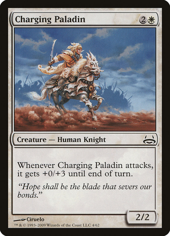 Charging Paladin [Duel Decks: Divine vs. Demonic] | GrognardGamesBatavia