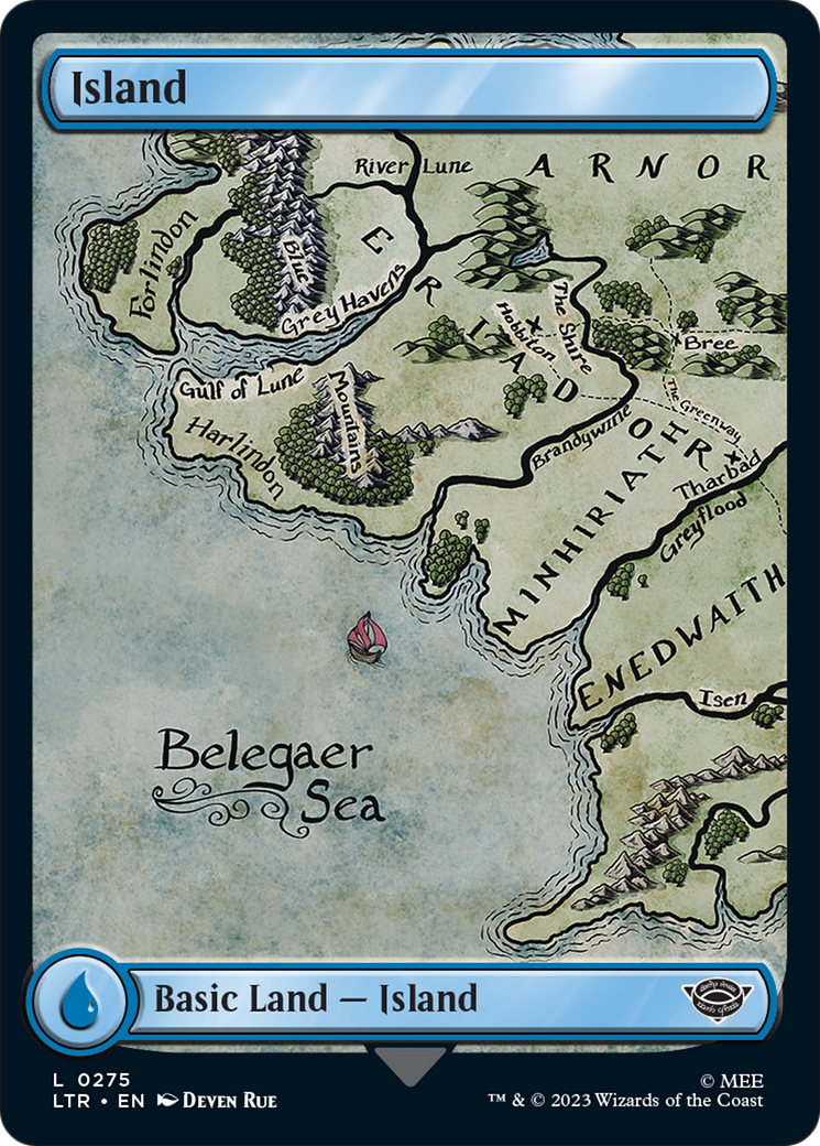 Island (275) [The Lord of the Rings: Tales of Middle-Earth] | GrognardGamesBatavia