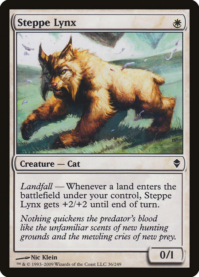 Steppe Lynx [Zendikar] | GrognardGamesBatavia