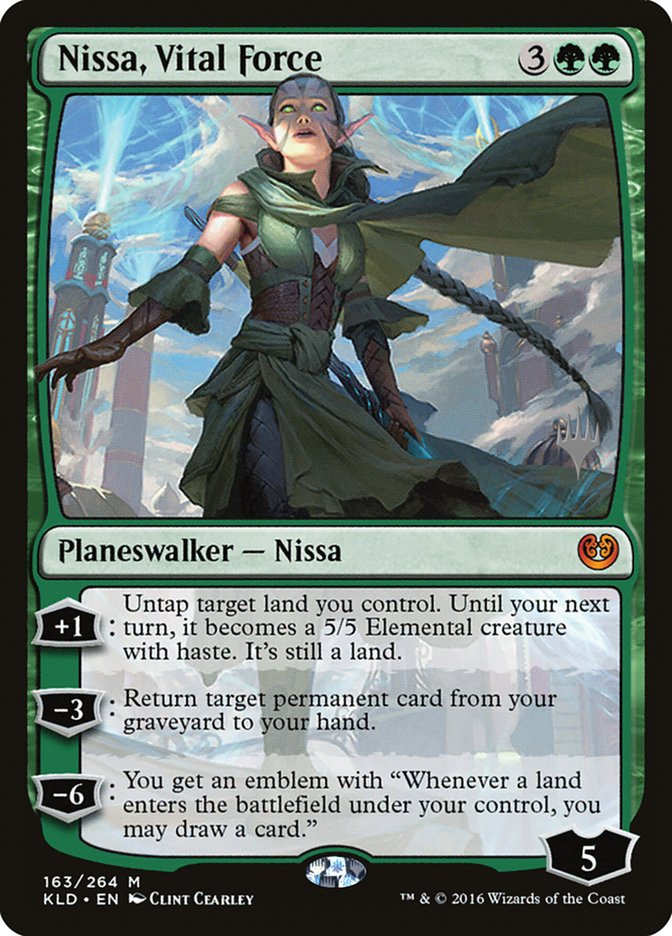 Nissa, Vital Force [Kaladesh Promos] | GrognardGamesBatavia