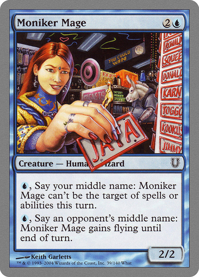 Moniker Mage [Unhinged] | GrognardGamesBatavia