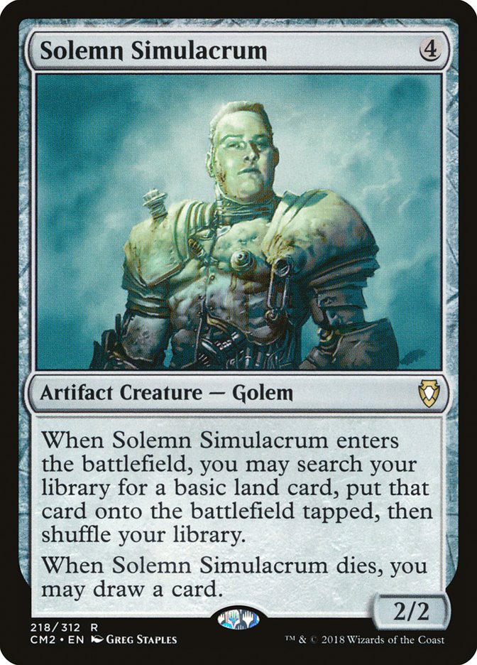 Solemn Simulacrum (218/312) [Commander Anthology Volume II] | GrognardGamesBatavia