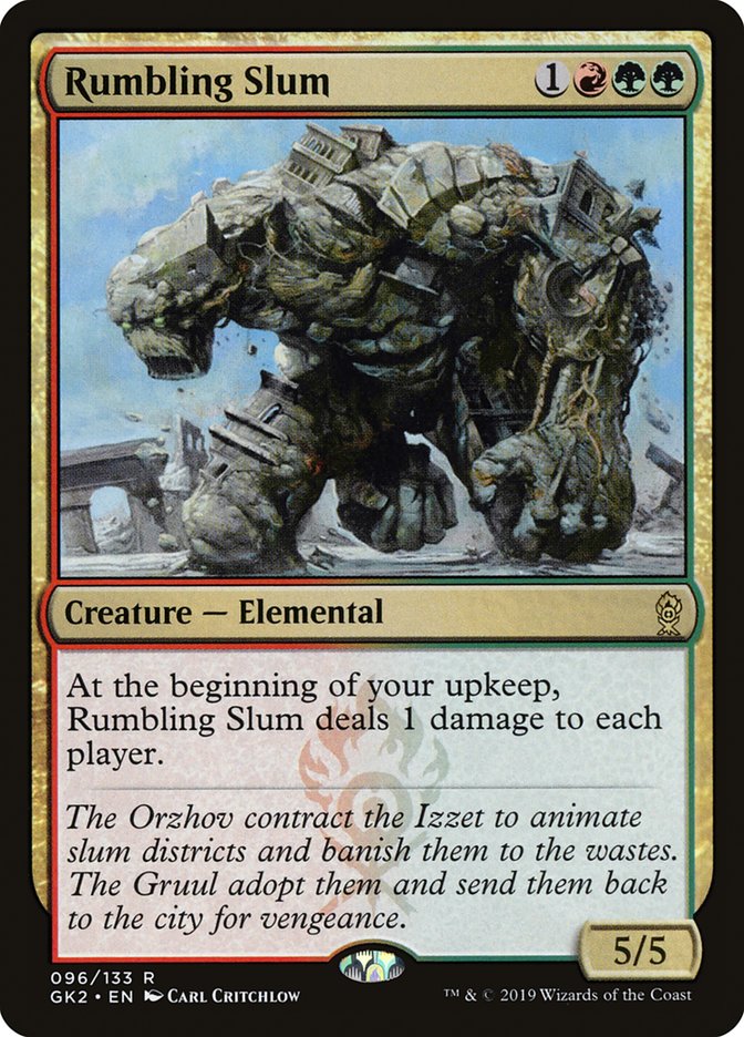 Rumbling Slum [Ravnica Allegiance Guild Kit] | GrognardGamesBatavia