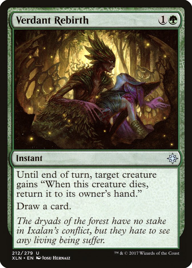 Verdant Rebirth [Ixalan] | GrognardGamesBatavia