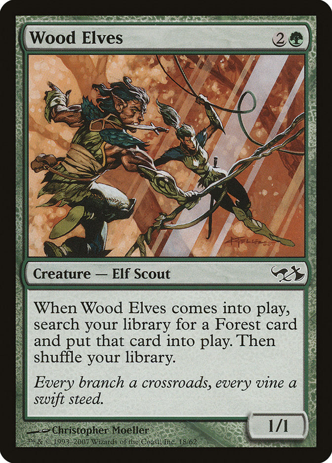 Wood Elves [Duel Decks: Elves vs. Goblins] | GrognardGamesBatavia