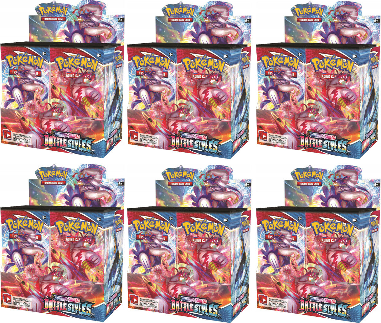 Sword & Shield: Battle Styles - Booster Box Case | GrognardGamesBatavia